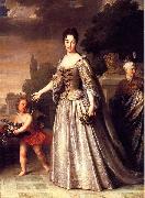 Portrait of Marie-Adelaide of Savoy Jean-Baptiste Santerre
